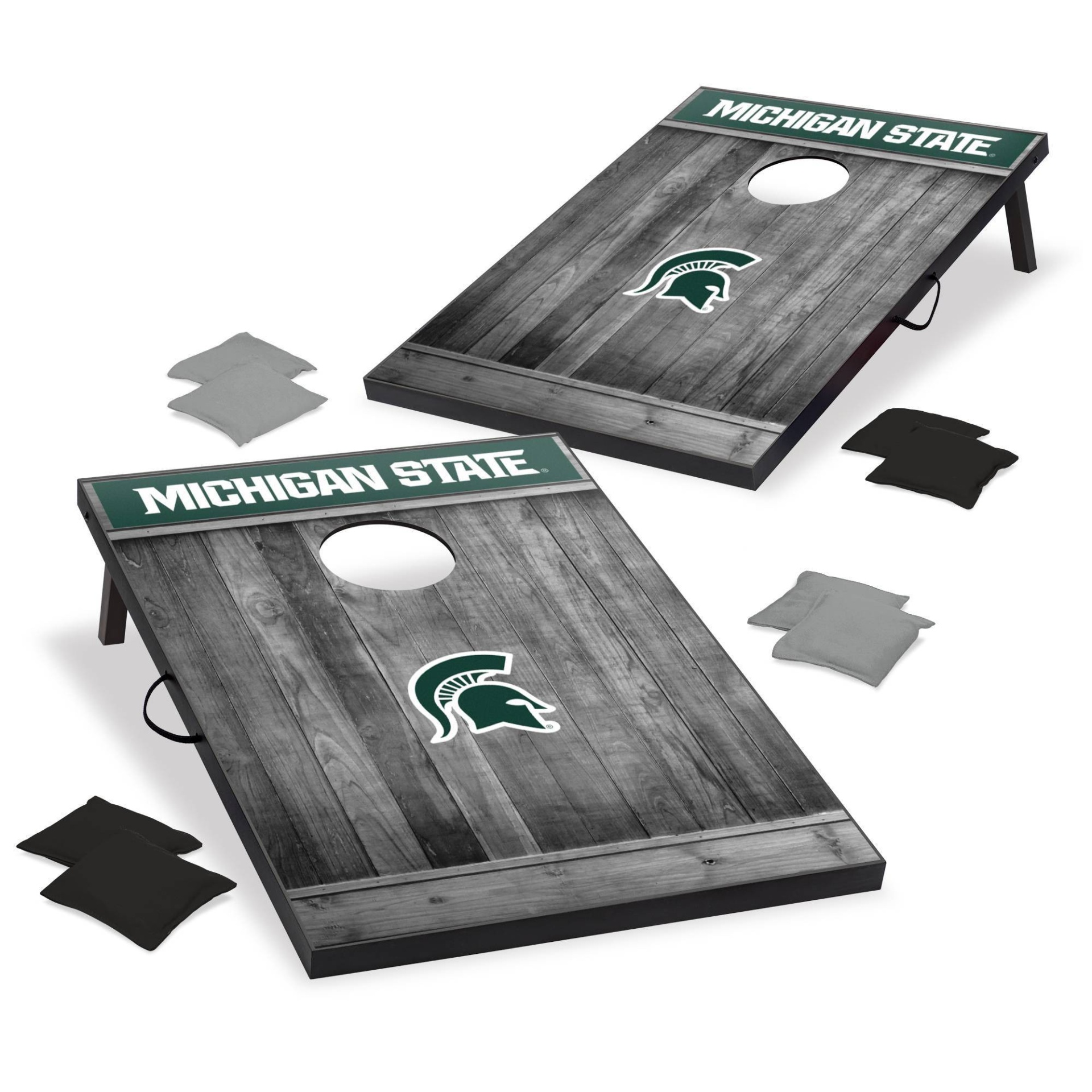 slide 1 of 6, NCAA Michigan State Spartans 3'x2' Bean Bag Toss, 1 ct