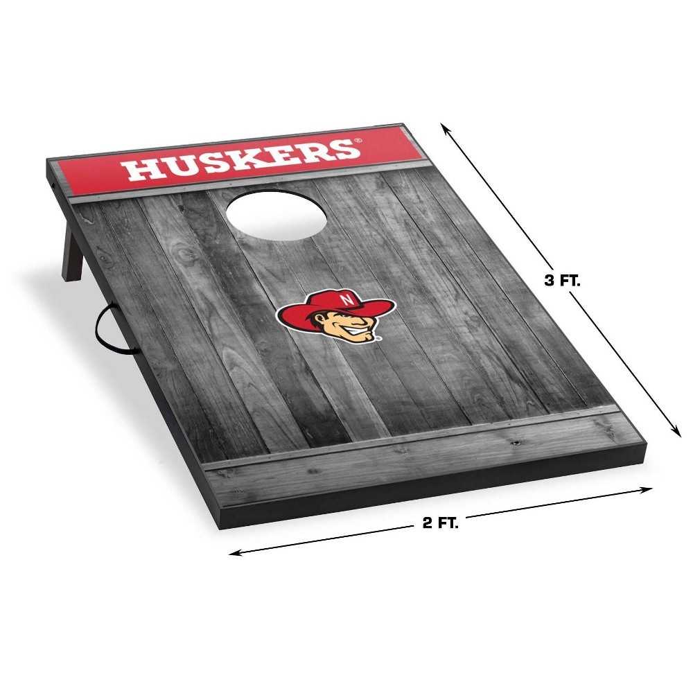 slide 2 of 6, NCAA Nebraska Cornhuskers 3'x2' Bean Bag Toss, 1 ct