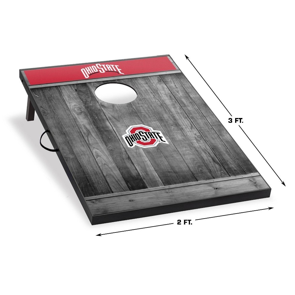 slide 2 of 6, NCAA Ohio State Buckeyes 3'x2' Bean Bag Toss, 1 ct