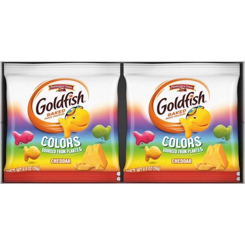 slide 2 of 13, Pepperidge Farm Goldfish Colors Cheddar - 10.8oz/12ct, 10.8 oz, 12 ct