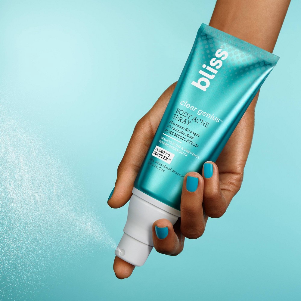 slide 3 of 4, bliss Clear Genius Acne Body Spray - 3.5 fl oz, 3.5 fl oz