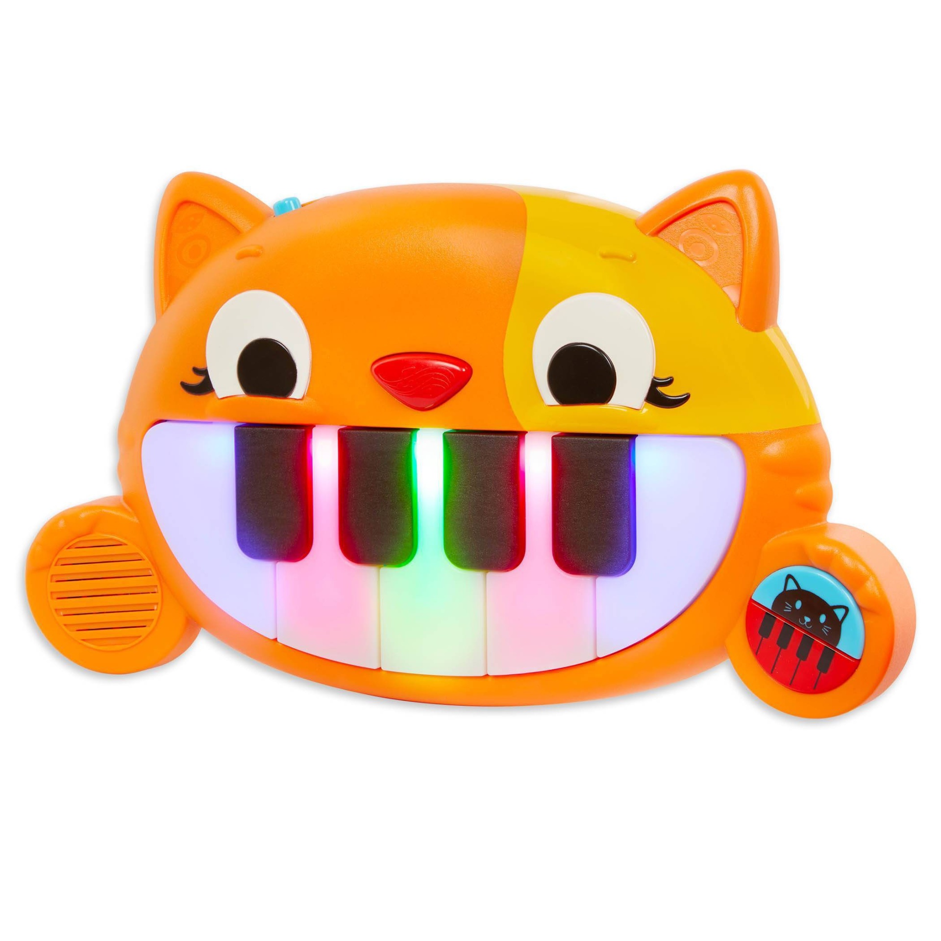 slide 1 of 5, B. baby Toy Cat Keyboard - Mini Meowsic, 1 ct