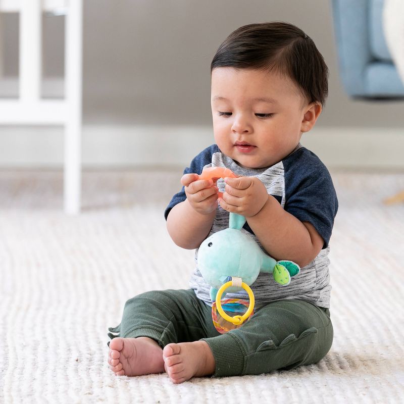 slide 6 of 6, Infantino Go Gaga! Big Softy Sea Chime Baby Toy, 1 ct