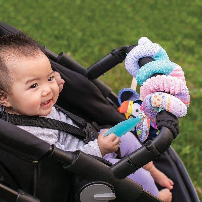 slide 6 of 6, Infantino Go Gaga! Spiral Activity Toy - Pink, 1 ct