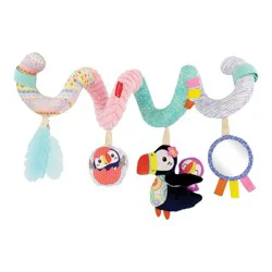 Infantino Go Gaga! Spiral Activity Toy - Pink