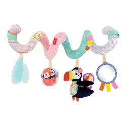 Infantino Go Gaga! Spiral Activity Toy - Pink