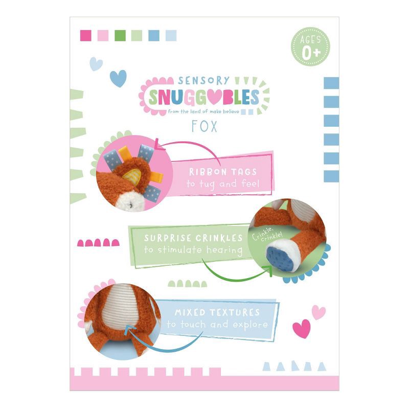 slide 3 of 5, Make Believe Ideas Cutie Snuggables Easter Plush Stuffed Animal - Fox, 1 ct