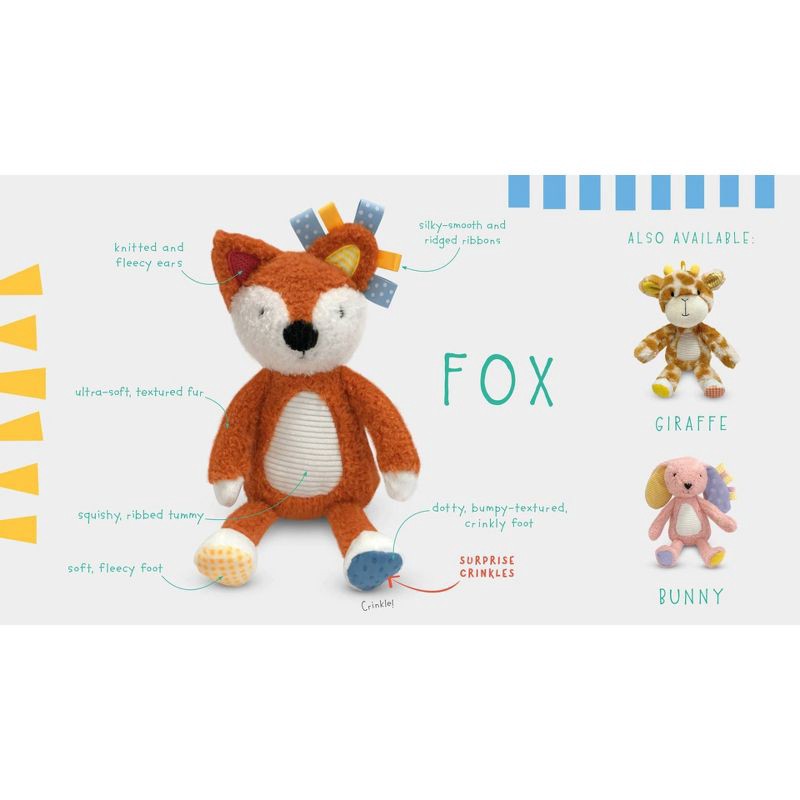slide 5 of 5, Make Believe Ideas Cutie Snuggables Easter Plush Stuffed Animal - Fox, 1 ct