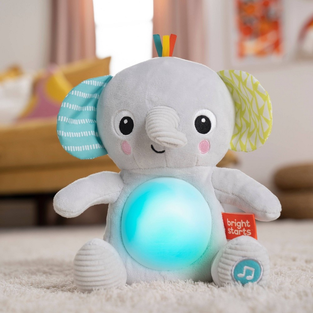 slide 7 of 10, Bright Starts Hug-A-Bye Baby Musical Light Up Soft Toy, 1 ct