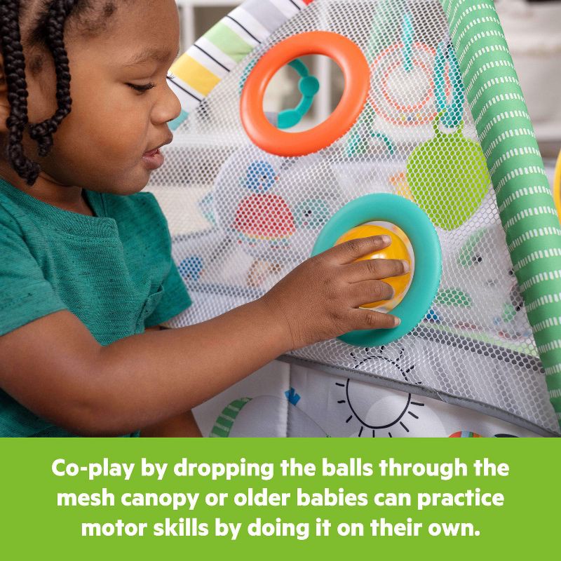 slide 6 of 14, Bright Starts 5-In-1 Your Way Ball Play Activity Gym & Ball Pit - Totally Tropical, 1 ct