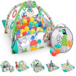 Bright Starts 5-In-1 Your Way Ball Play Activity Gym & Ball Pit - Totally Tropical