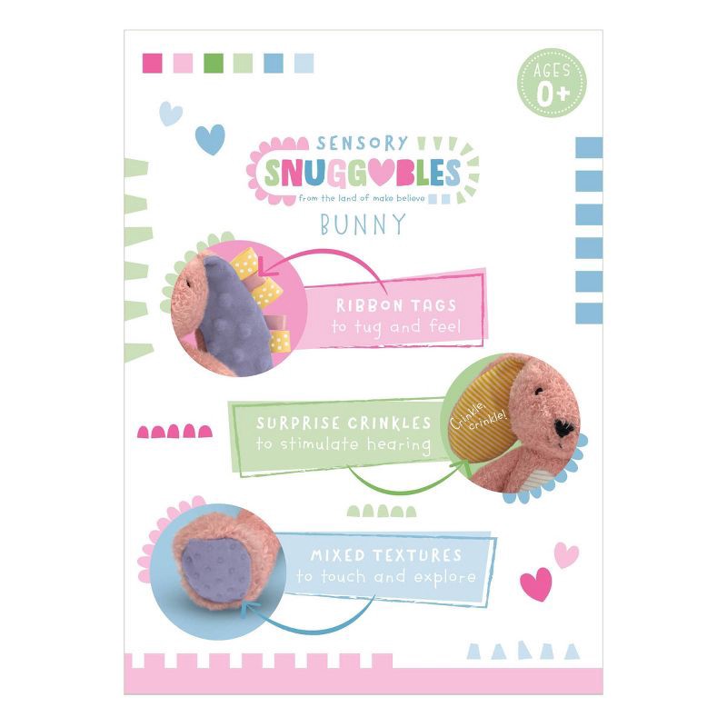 slide 3 of 5, Make Believe Ideas Cutie Snuggables Easter Plush Stuffed Animal - Rabbit, 1 ct