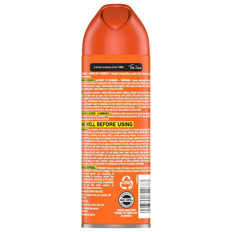 slide 11 of 13, OFF! FamilyCare Mosquito Spray & Repellent Smooth & Dry - 6oz, 6 oz