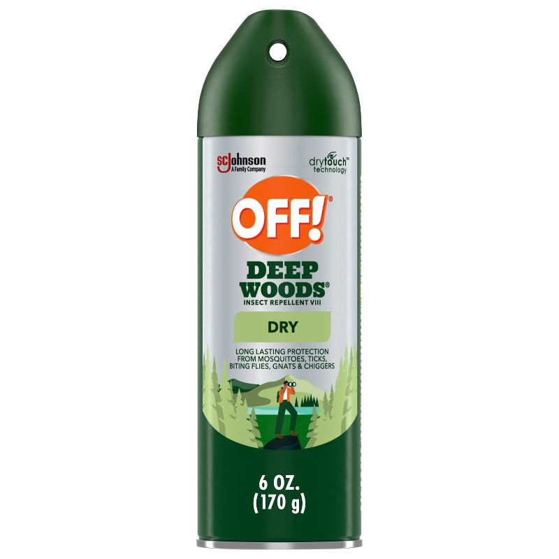 slide 1 of 13, OFF! Deep Woods Mosquito & Bug Repellent - 6oz, 6 oz