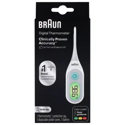 Braun Digital Multi-Site Thermometer 1 Each