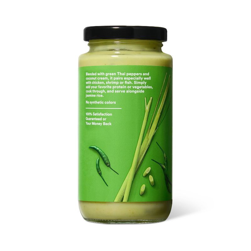 slide 3 of 5, Green Curry Sauce - 12 fl oz - Good & Gather™, 12 fl oz