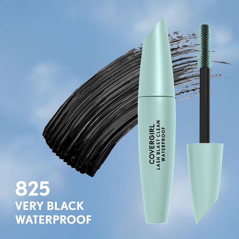 slide 6 of 11, COVERGIRL Lash Blast Clean Mascara - 825 Waterproof Very Black - 1 fl oz, 1 fl oz