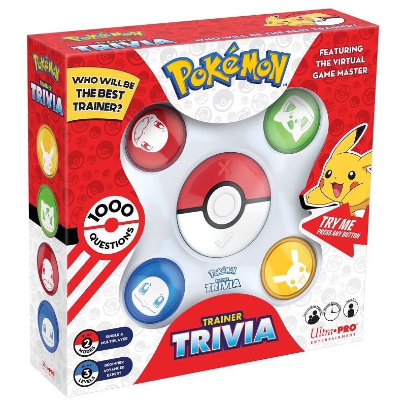 slide 1 of 6, Ultra PRO Pokemon Trainer Trivia Game, 1 ct