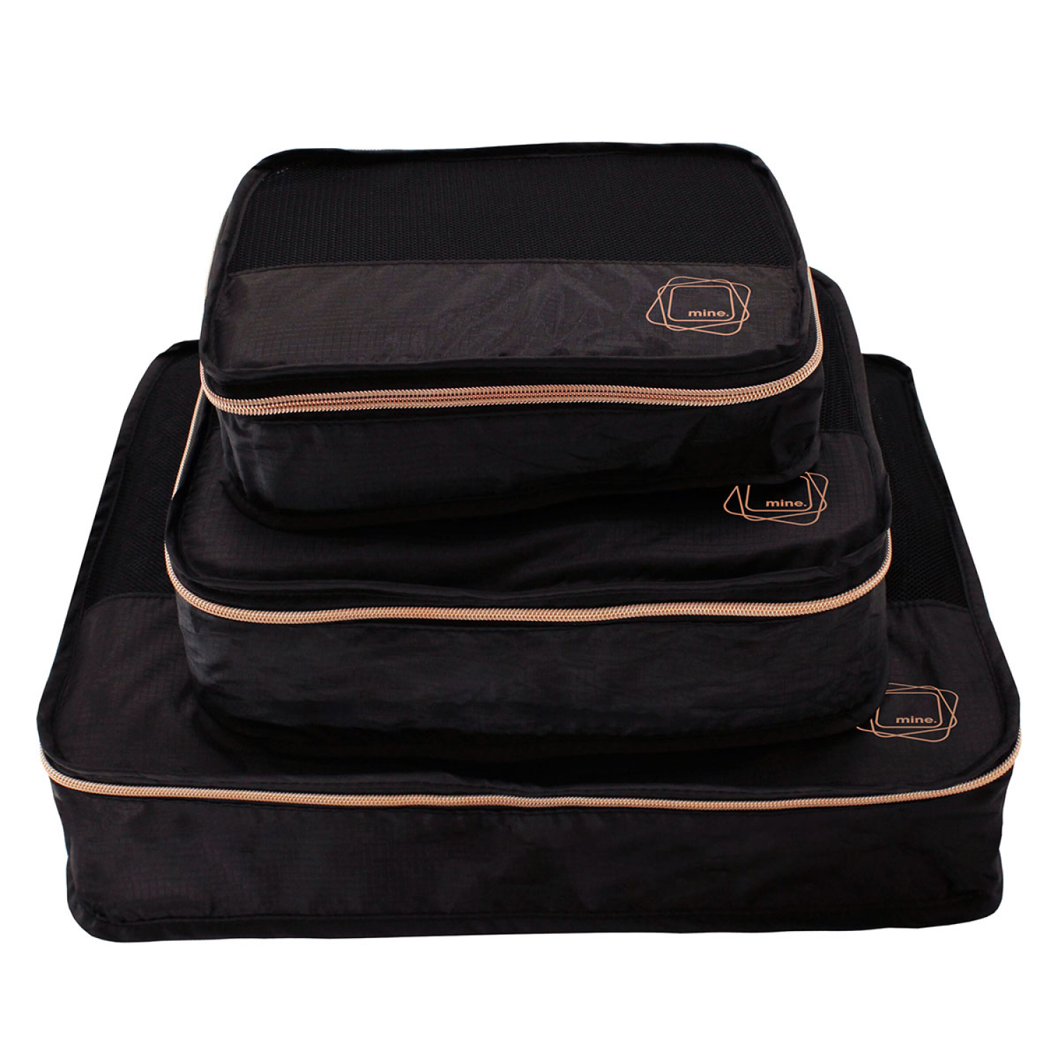 slide 2 of 2, Mytagalongs Mta 3Pc Packing Pods Black, 3 ct