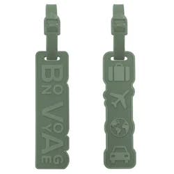 Mytagalongs Mta 2Pk Luggage Tags Words