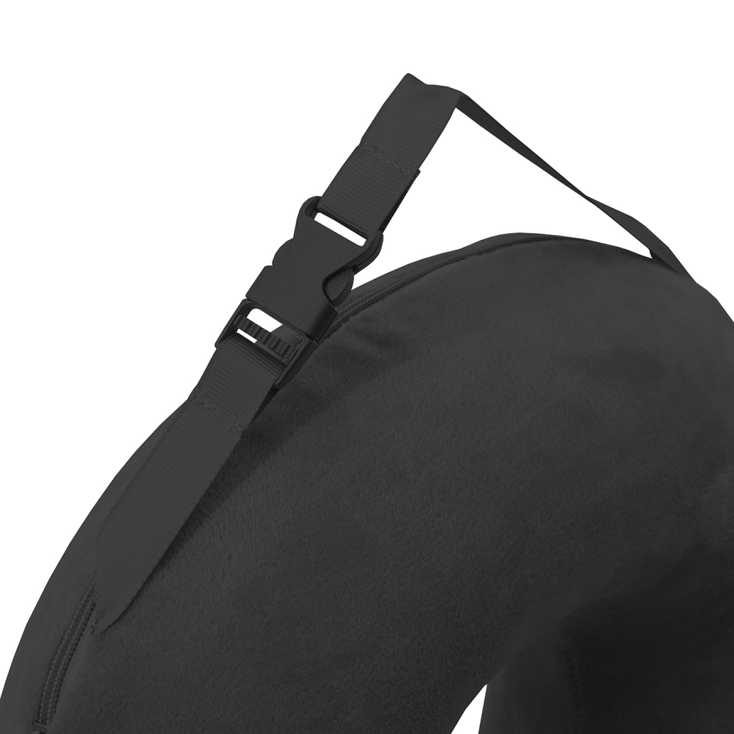 slide 2 of 3, MYTAGALONGS Mine, Memory Foam Neck Pillow, 13 In X 12 In X 2 In, Black, 1 ct