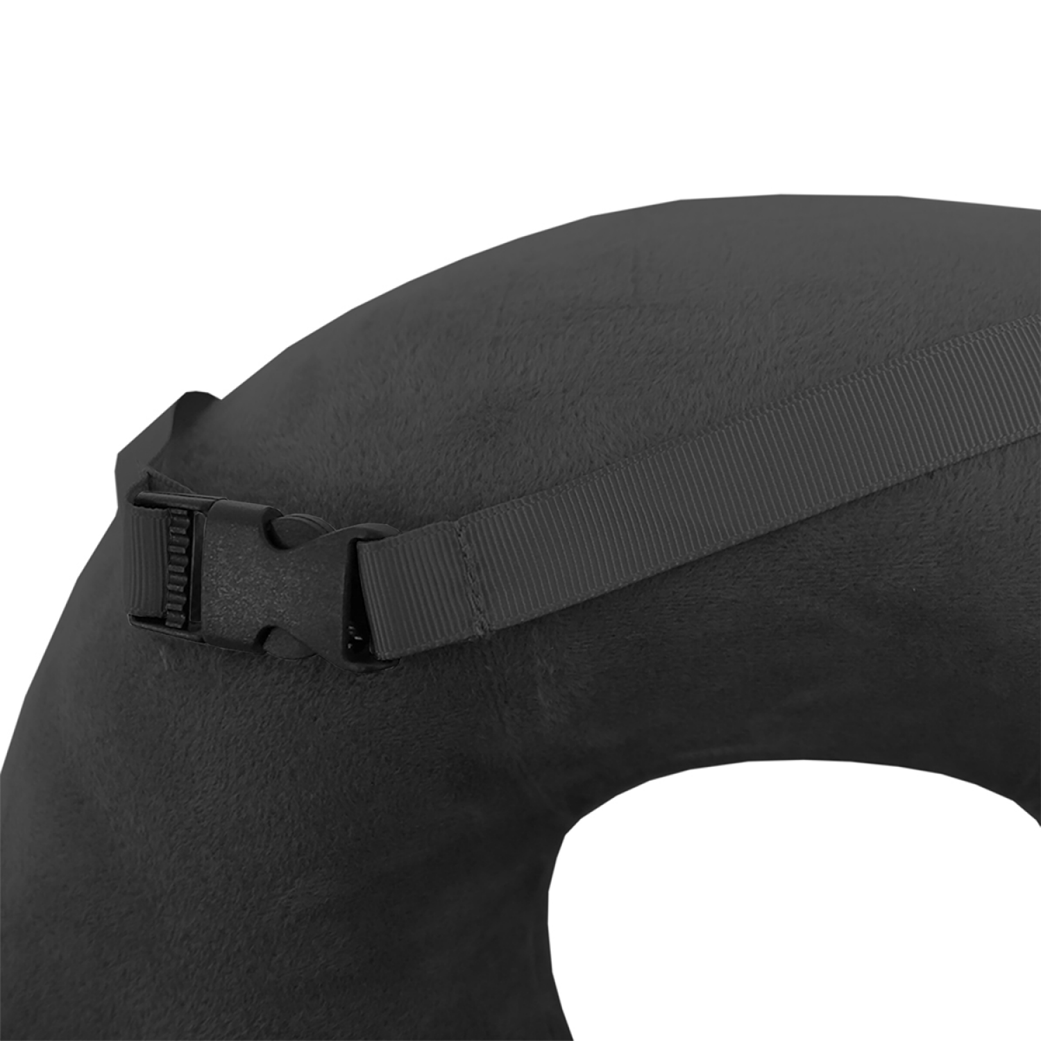 slide 3 of 3, MYTAGALONGS Mine, Memory Foam Neck Pillow, 13 In X 12 In X 2 In, Black, 1 ct