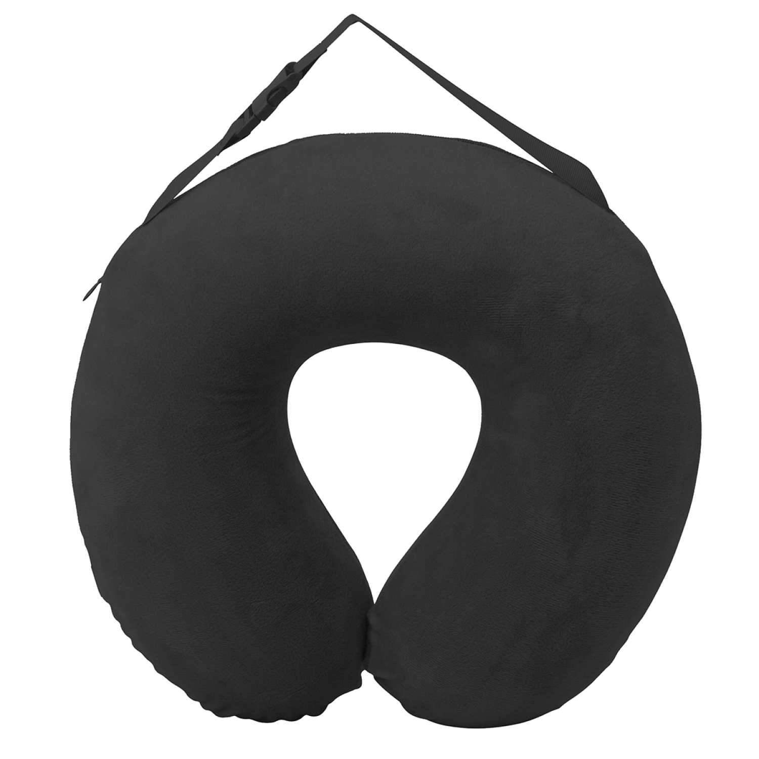 slide 1 of 3, MYTAGALONGS Mine, Memory Foam Neck Pillow, 13 In X 12 In X 2 In, Black, 1 ct