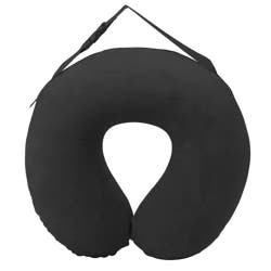 MYTAGALONGS Mine, Memory Foam Neck Pillow, 13 In X 12 In X 2 In, Black