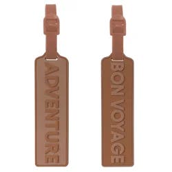 Mytagalongs Mta 2Pk Luggage Tags Adventure