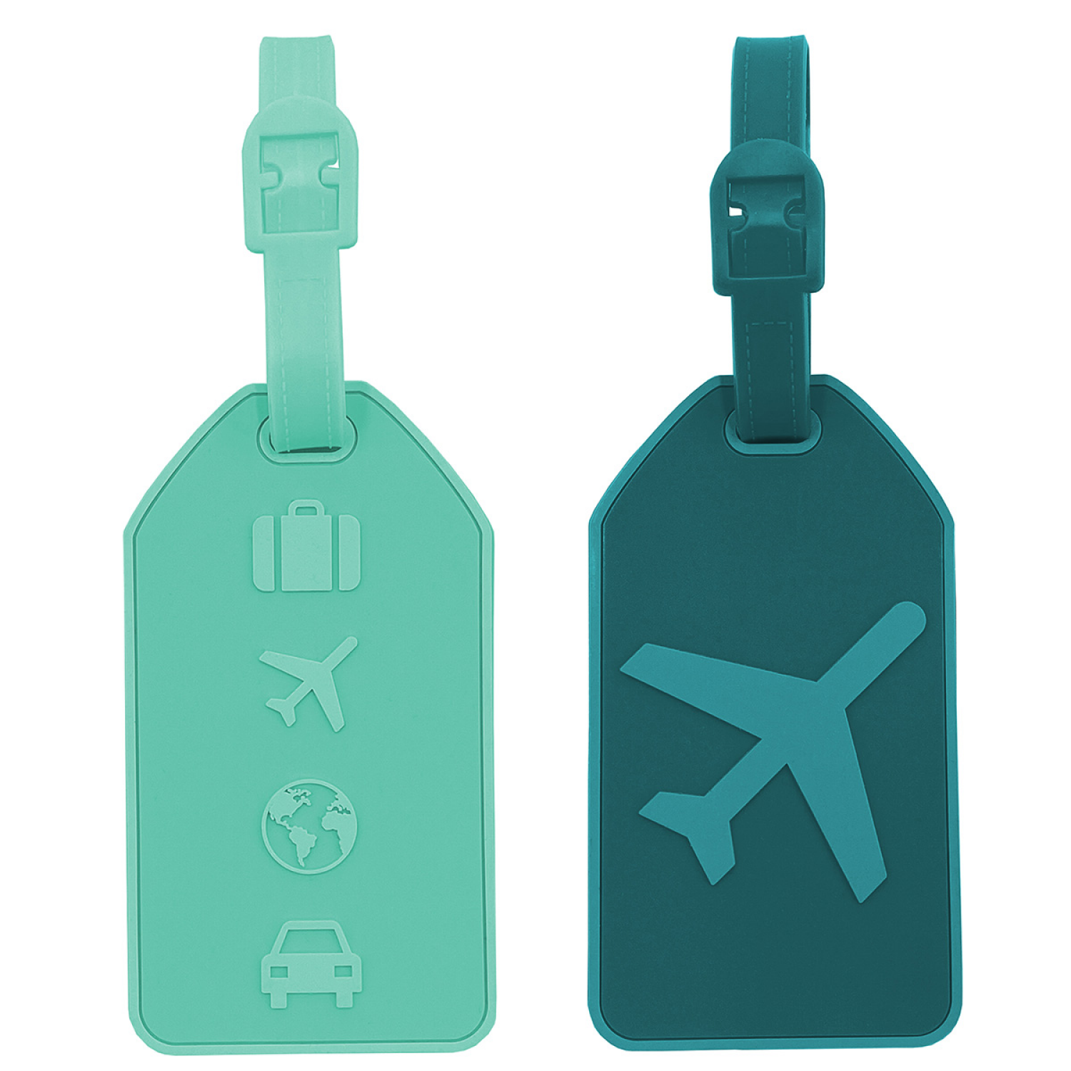slide 1 of 2, Mytagalongs Mta 2Pk Luggage Tags Icons, 2 ct
