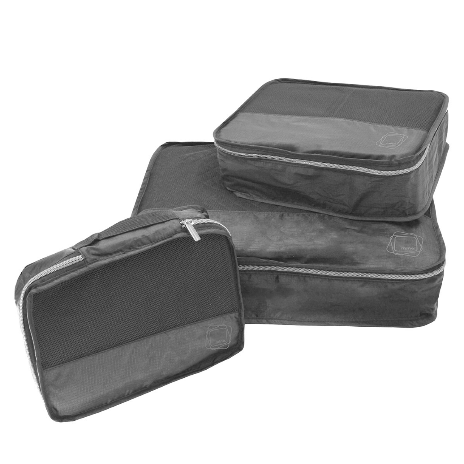 slide 2 of 2, Mytagalongs Mta 3Pc Packing Pods Gray, 3 ct