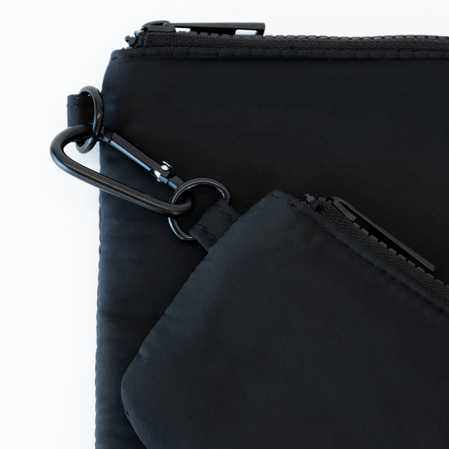 slide 4 of 5, MYTAGALONGS Mine, Set of Two Organizing Pouches, 9.5 in x 6.75 in x 0.5 in, Black, 1 ct