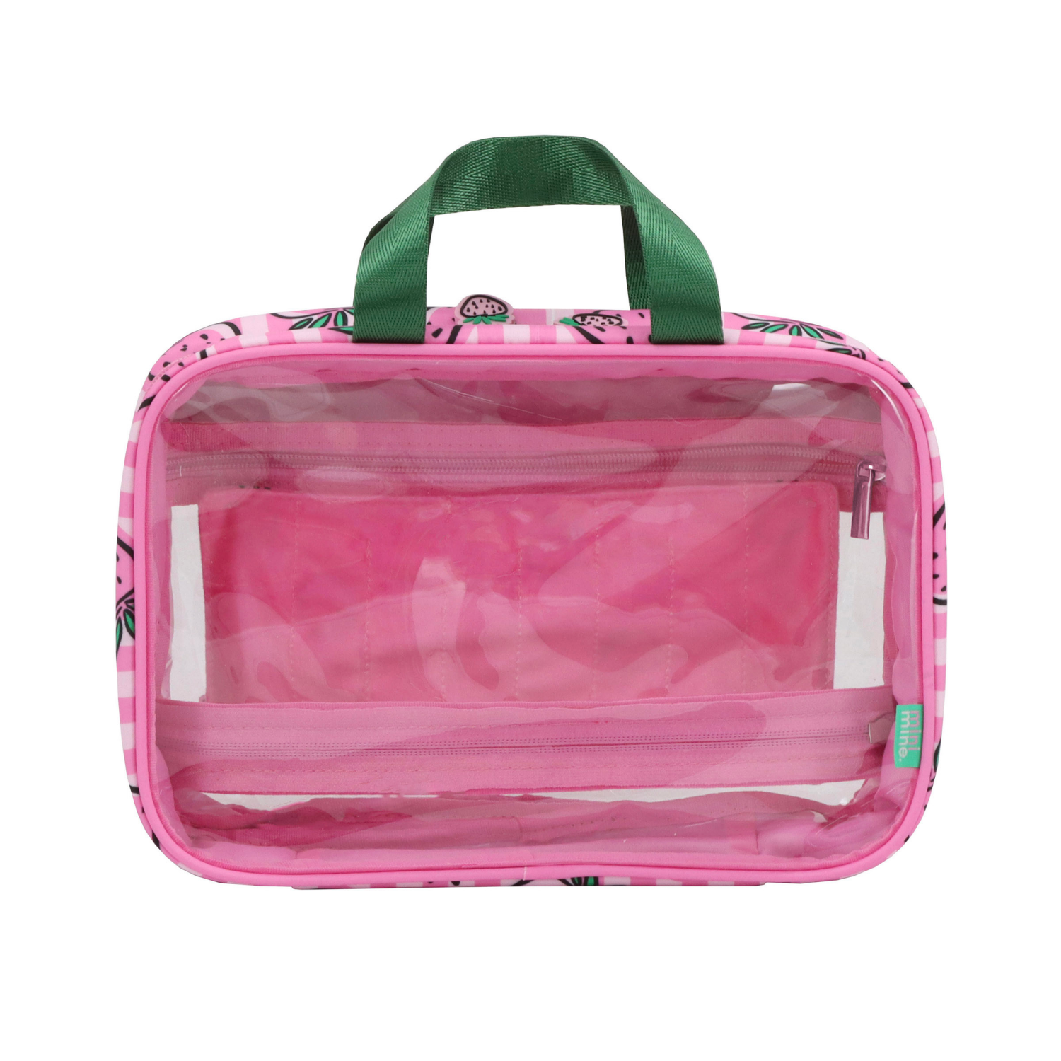 slide 2 of 5, MYTAGALONGS Mini Mine, Clear Hanging Case, 11 In X 7.5 In X 4 In, Pink, 1 ct