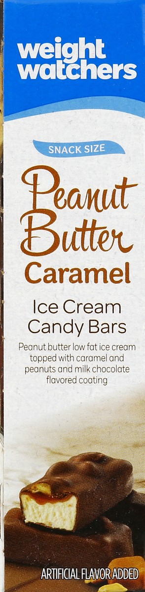 slide 3 of 4, Weight Watchers Snack Size Peanut Butter Caramel Ice Cream Bars, 10 fl oz