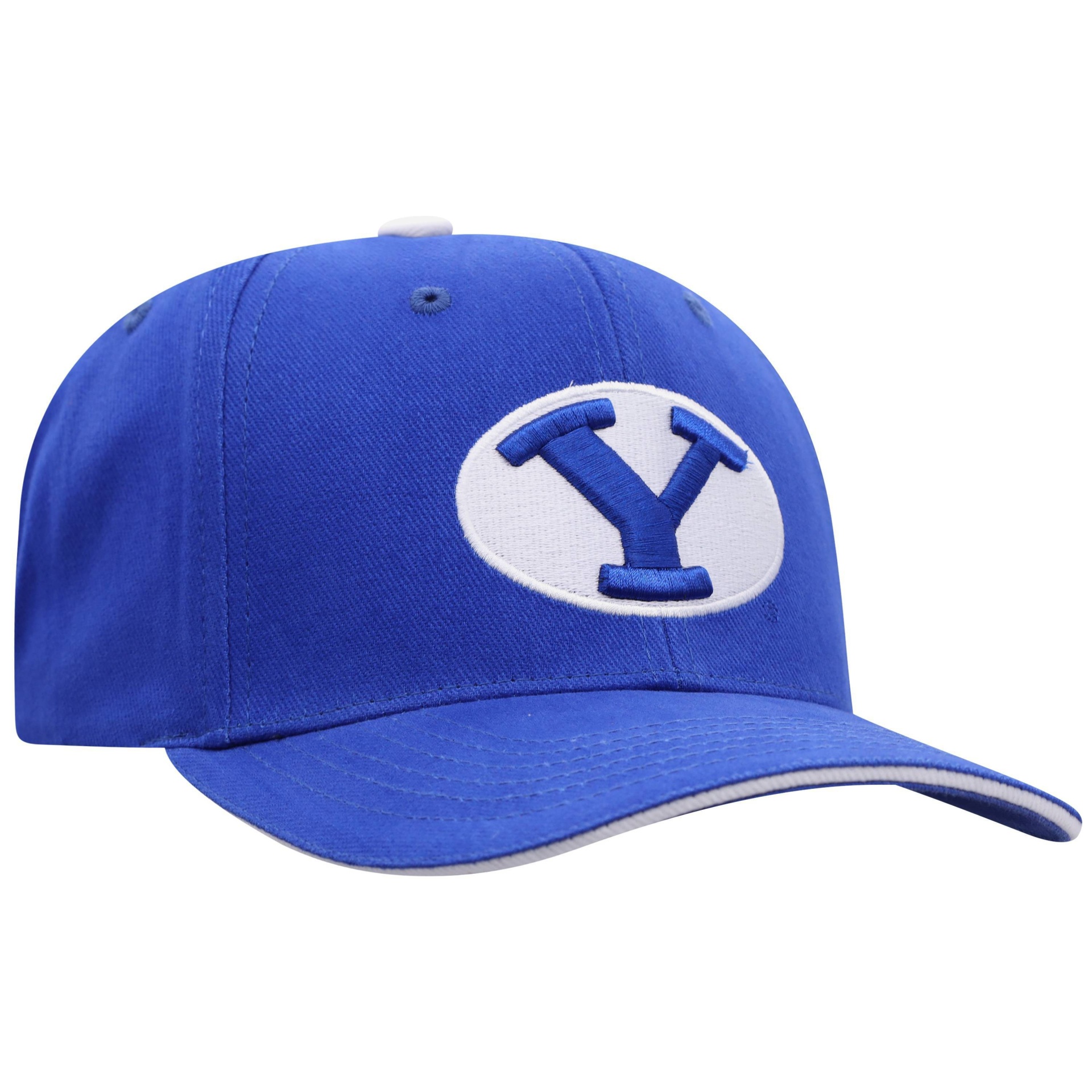 slide 1 of 2, NCAA BYU Cougars Men's Reality Structured Brushed Cotton Hat, 1 ct