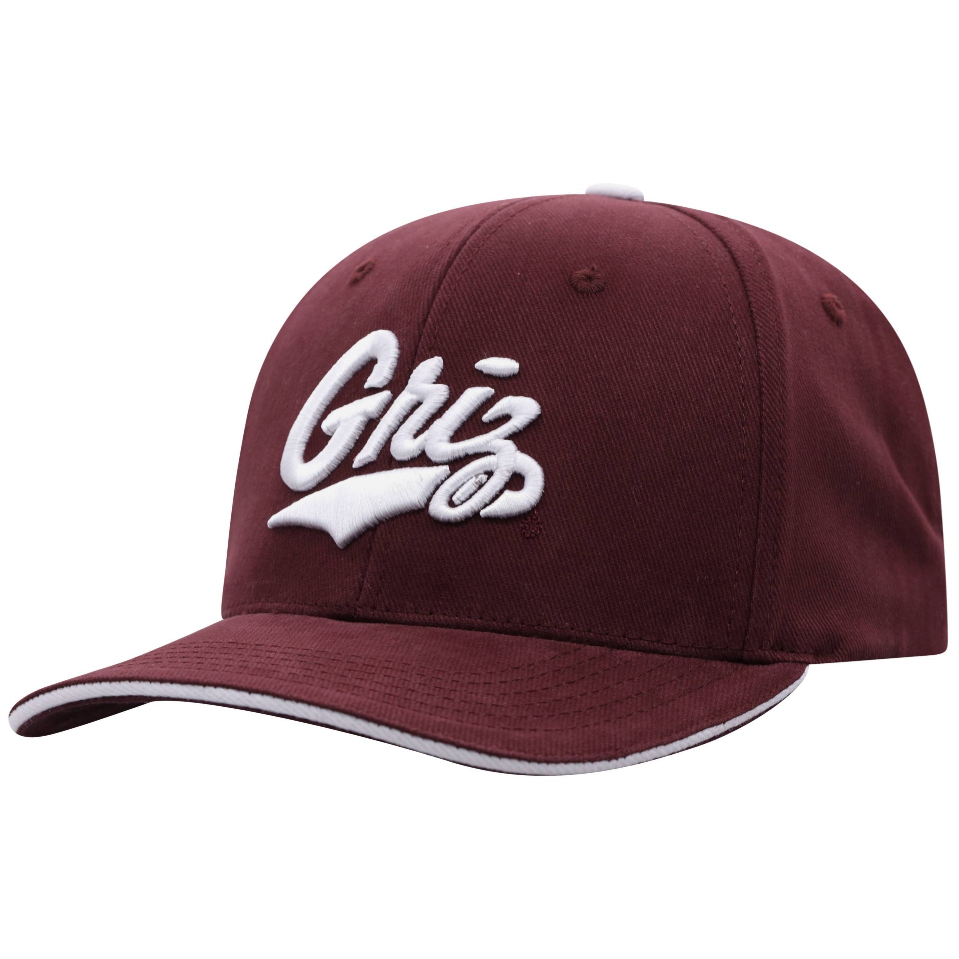 slide 1 of 2, NCAA Montana Grizzlies Men's Reality Structured Brushed Cotton Hat, 1 ct