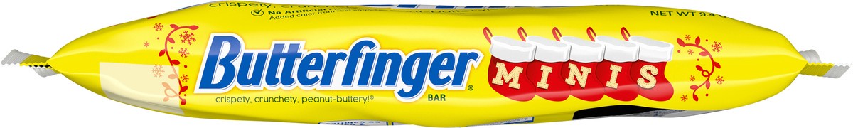 slide 2 of 9, Butterfinger Bar Christmas Minis Candy Bag, 9.4 oz