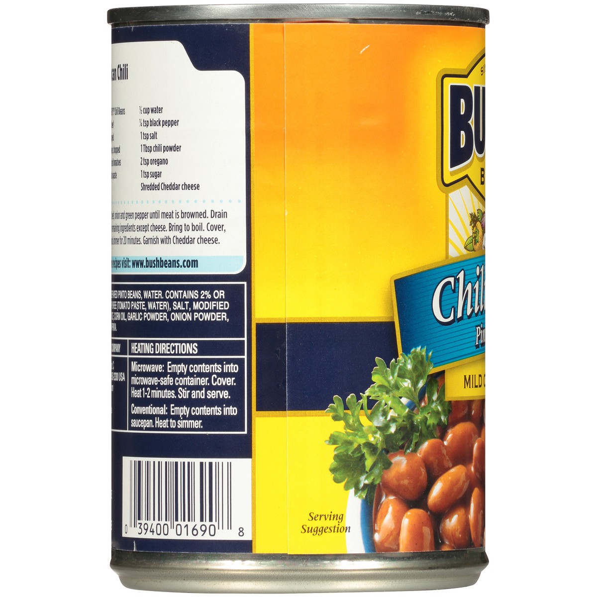 slide 2 of 7, Bush's Pinto Beans in Mild Chili Sauce - 16oz, 16 oz