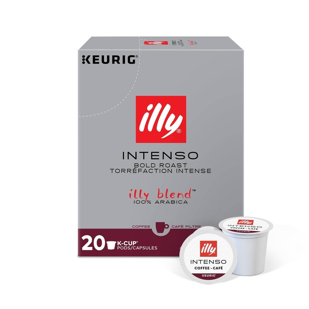 slide 2 of 6, Illy Intenso Dark Roast Coffee - Single Serve Pods - 20ct, 20 ct