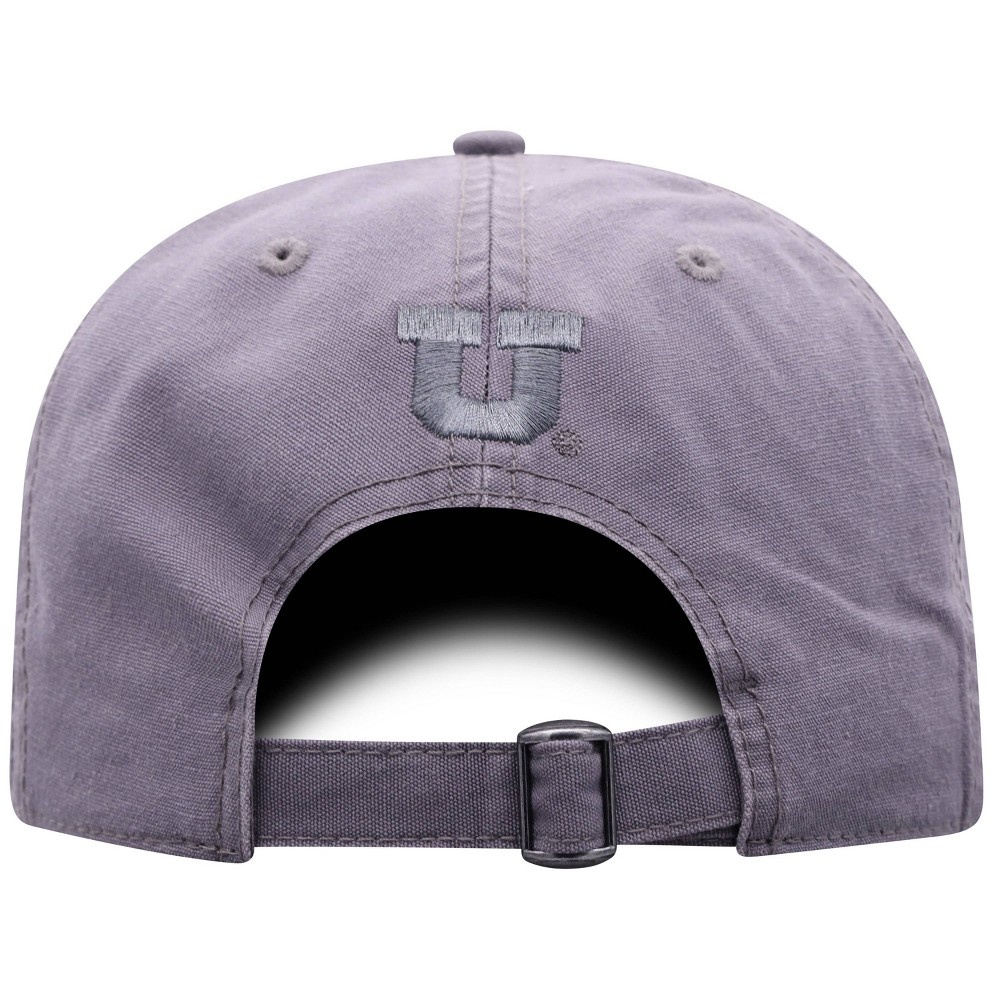 slide 2 of 2, NCAA Utah Utes Men's Skill Gray Garment Washed Canvas Hat, 1 ct