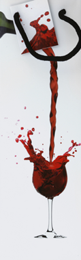 slide 1 of 1, Bella Vita Wine Bag, Splash P1, 1 ct