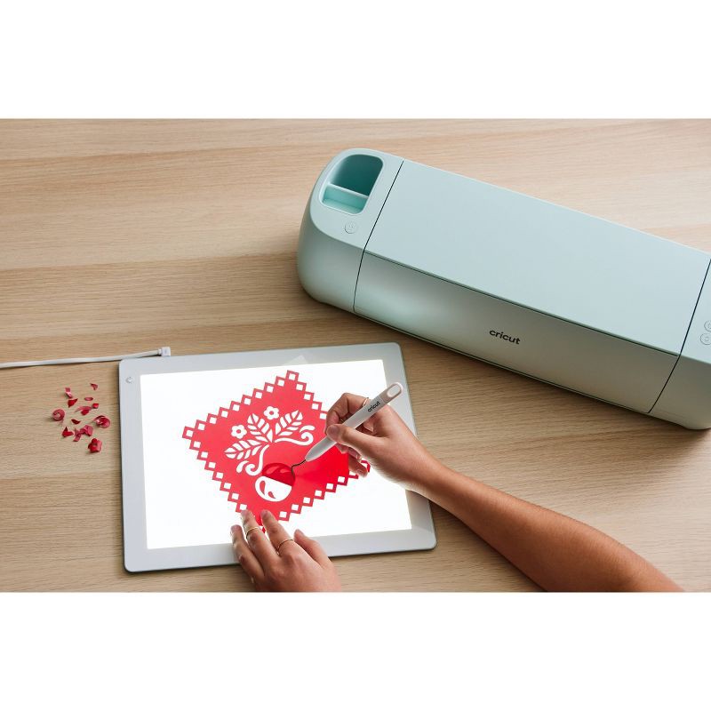 slide 3 of 12, Cricut BrightPad - Mint: Electric Light Pad & Board for Drawing, Integrated LED, Plastic & Metal, 12.05" Height, 1 ct