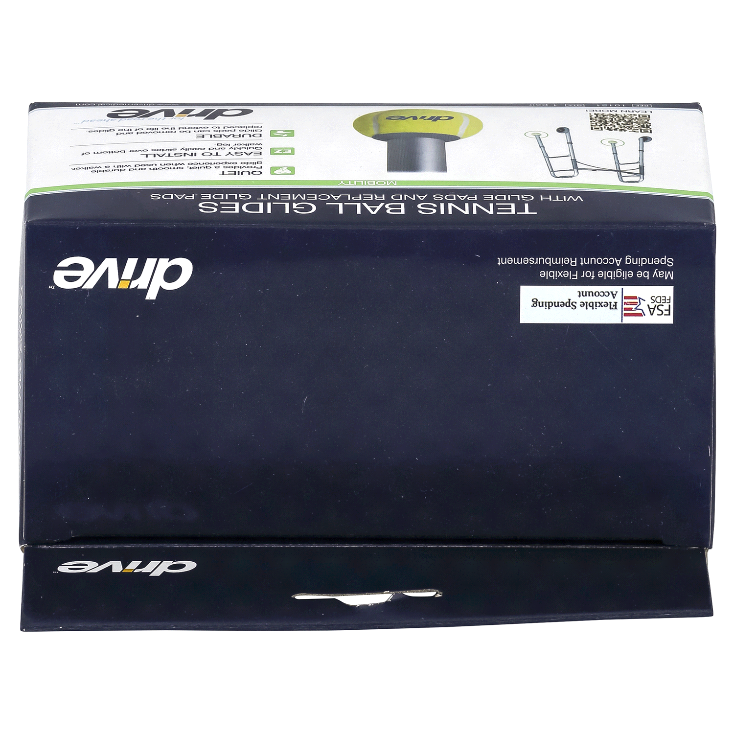 slide 4 of 4, Drive Mobility Tennis Ball Glides 1 ea, 1 ct