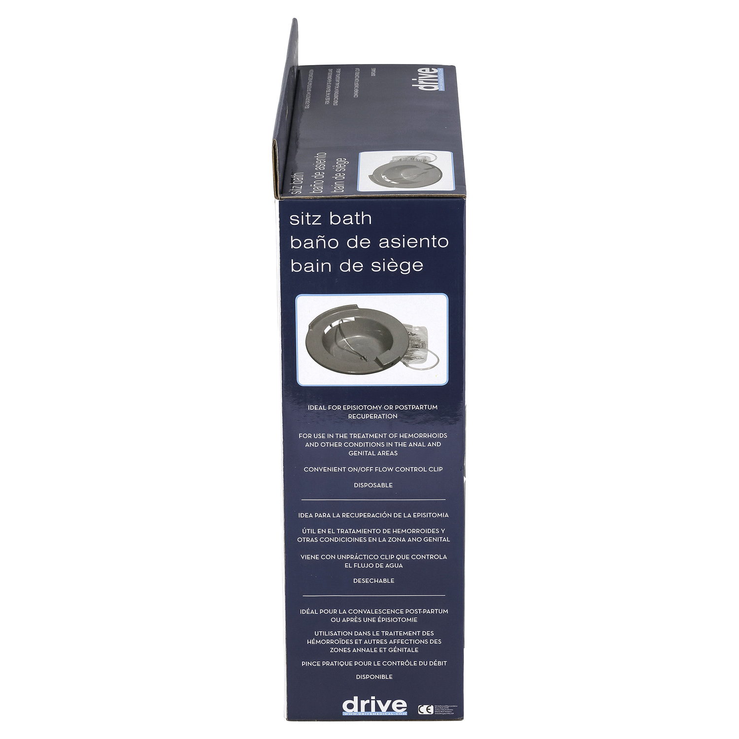 slide 2 of 4, Drive Personal Care Sitz Bath 1 1 ea, 1 ct