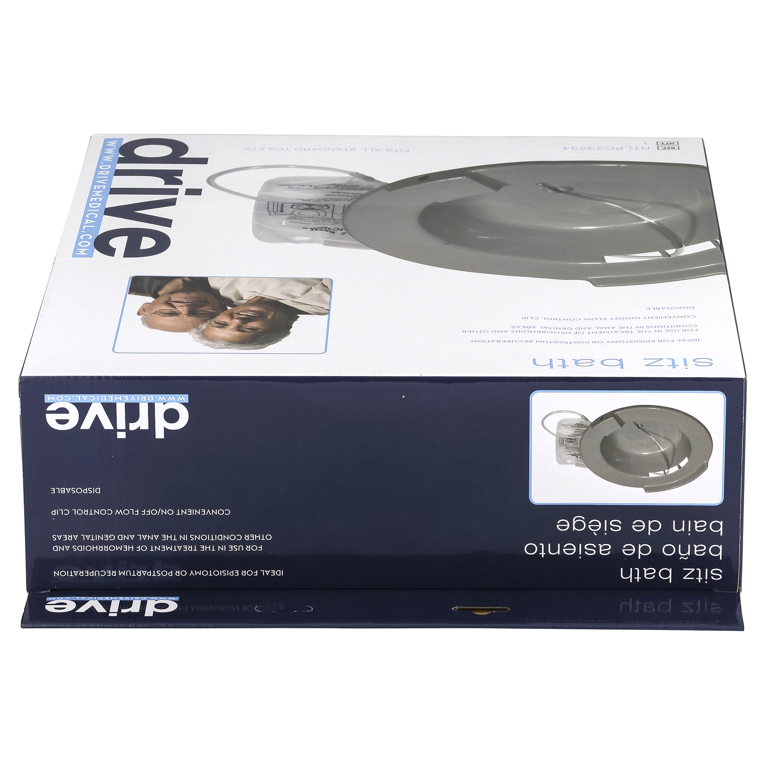 slide 4 of 4, Drive Personal Care Sitz Bath 1 1 ea, 1 ct