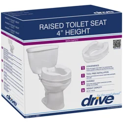 Drive Raised Toilet Seat 4" Height