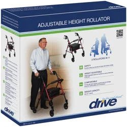 Drive Adjustable Height Rollator
