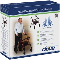 Drive Adjustable Height Rollator
