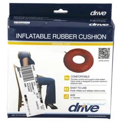 Drive Personal Care Inflatable Rubber Cushion 1 ea