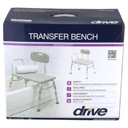 Drive Medical Three Piece Transfer Bench, 1 Ct